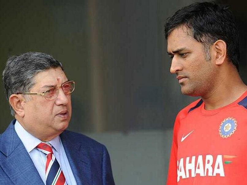 "Exercised All My Authority": N Srinivasan Claims He Saved MS Dhoni's Captaincy In 2012