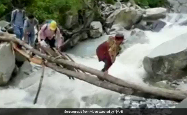 Uttarakhand Cloudburst Damages Houses, Roads