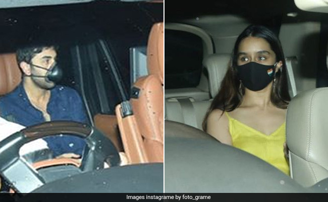 Trending: Shraddha Kapoor And Ranbir Kapoor Spotted At Director Luv Ranjan's House