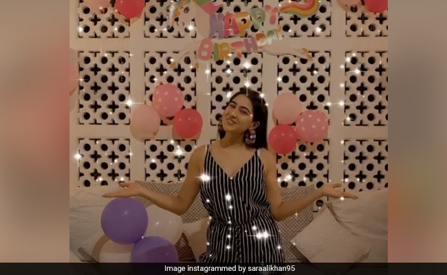 At Sara Ali Khan's Birthday Celebrations, Balloons, Cakes And A Unicorn