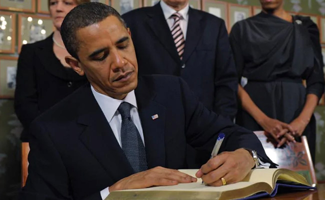 "Spent Childhood Listening To  Ramayana, Mahabharata": Obama In Memoir