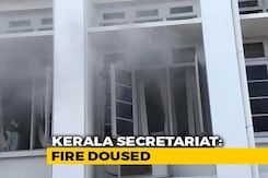 Fire At Kerala Secretariat, Officers Scramble To Salvage Files Fire At Kerala Secretariat, Officers Scramble To Salvage Files
