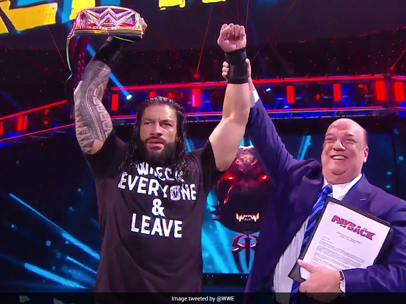 WWE Payback: Roman Reigns Wins Triple Threat Match To Clinch Universal Championship