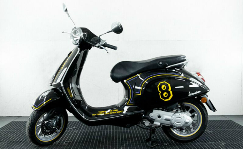 Vespa Kobe Bryant Tribute Edition To Be Auctioned For Charity