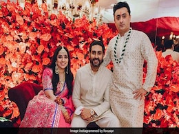 Viral Pic Of Abhishek Bachchan At JP Dutta's Daughter Nidhi's Engagement Viral Pic Of Abhishek Bachchan At JP Dutta's Daughter Nidhi's Engagement