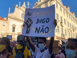 "Racism Kills": Hundreds Protest After Black Actor Shot Dead In Portugal "Racism Kills": Hundreds Protest After Black Actor Shot Dead In Portugal