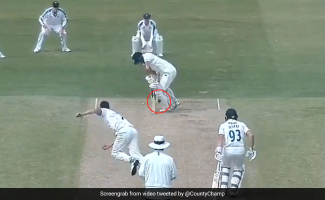 गेंदबाज ने मारी ऐसी यॉर्कर, जमीन पर गिर गया बल्लेबाज, हवा में उड़ गए Stumps - देखें पूरा Video