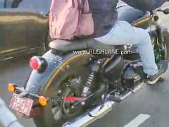 Royal Enfield KX Bobber Concept-Based Prototype Spied For The First Time