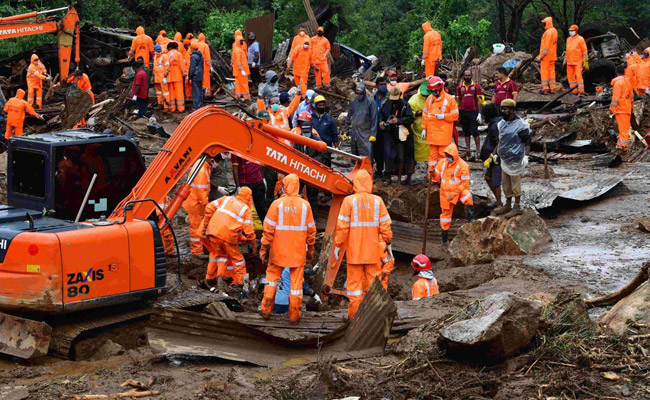 Kerala Landslide Deaths Rise To 42; Red Alert For 6 Districts