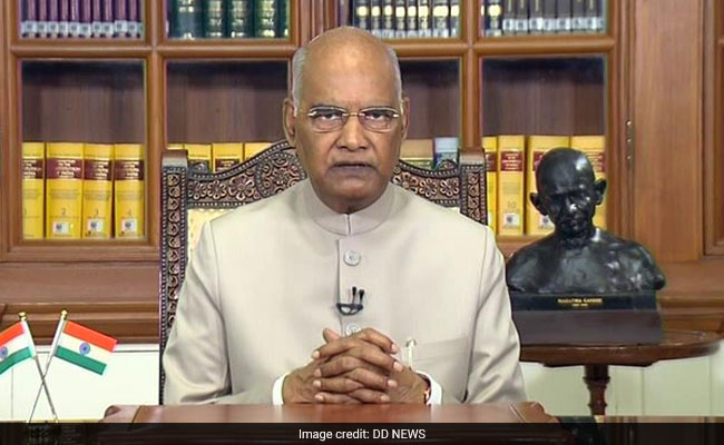 করোনা যোদ্ধাদের প্রতি চিরঋণী জাতি: স্বাধীনতা দিবসের প্রাক্কালে রাষ্ট্রপতি রামনাথ কোবিন্দ