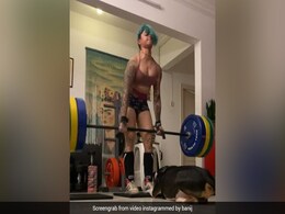 बानी जे ने 120 किलो वजन के साथ की एक्सरसाइज, Video में दिखा बोल्ड अंदाज बानी जे ने 120 किलो वजन के साथ की एक्सरसाइज, Video में दिखा बोल्ड अंदाज