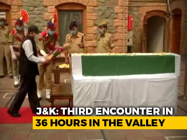 Cop Killed In Action, 3 Terrorists Shot Dead In Overnight Encounter In Jammu and Kashmir
