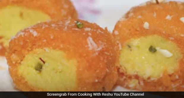 Watch: How To Make <i>Halwai</i>-Style <i>Chamcham</i> At Home In Just 10 Minutes (Video Inside)