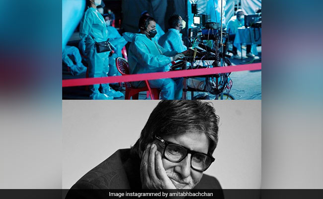 कोरोना काल में KBC की शूटिंग हुई शुरू, अमिताभ बच्चन बोले- नीले PPE किटों के समुद्र में...