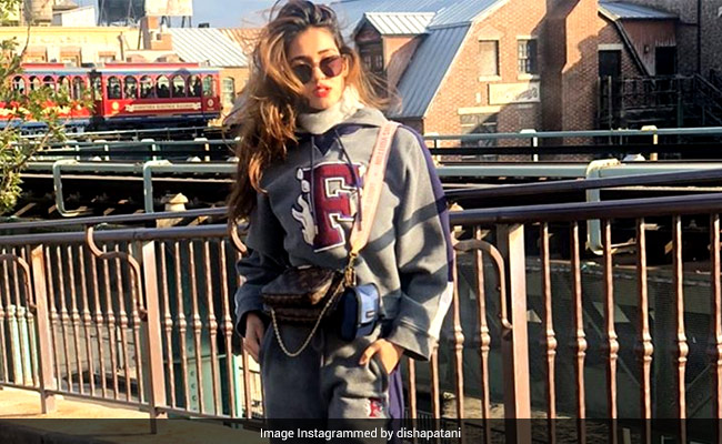 Disha Patani's Sporty Chic Look Bags A Gold In Our Books