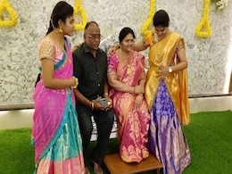 Karnataka Industrialist Stuns Guests With Startlingly Lifelike Statue Of Wife Karnataka Industrialist Stuns Guests With Startlingly Lifelike Statue Of Wife