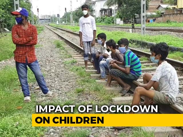 Hit By Coronavirus Crisis, Children In Guwahati Slum Trade Books For Work