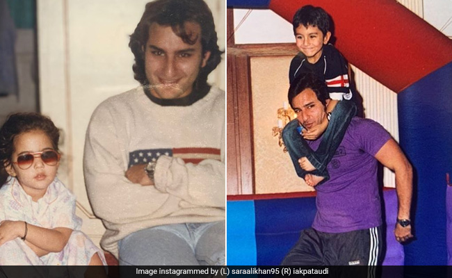 To Dad Saif Ali Khan On His Birthday, With Love From Sara And Ibrahim Ali Khan