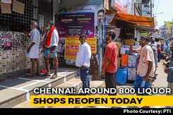 Chennai: Liquor Shops Reopen After Nearly 5 Months Chennai: Liquor Shops Reopen After Nearly 5 Months