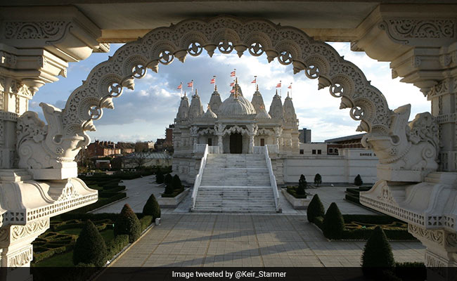 Prince Charles Leads Silver Jubilee Tributes To UK's Largest Hindu Temple
