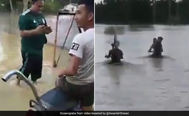 शख्स ने देसी जुगाड़ से 'नदी' में दौड़ाई बाइक, देखकर IAS हैरान, बोले- ऐसा कभी नहीं देखा - देखें Video