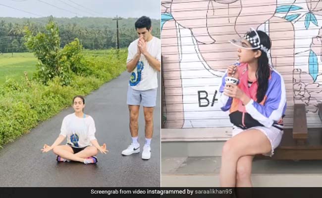 Sara Ali Khan And Ibrahim Ali Khan's Twinning Sibling Style Is Incredibly Cool