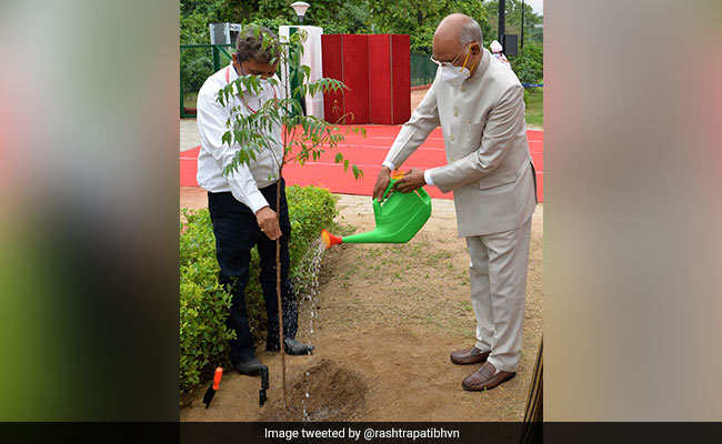President Ram Nath Kovind Celebrates "Van Mahotsav"