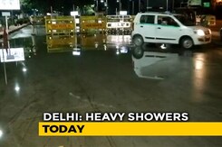 Heavy Overnight Rain In Delhi, Waterlogging Reported In Several Areas Heavy Overnight Rain In Delhi, Waterlogging Reported In Several Areas