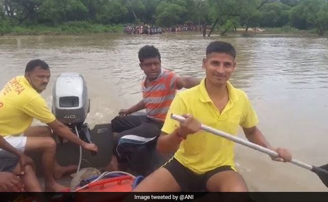 Pregnant Woman Among Three Rescued From Flooded Odisha Village