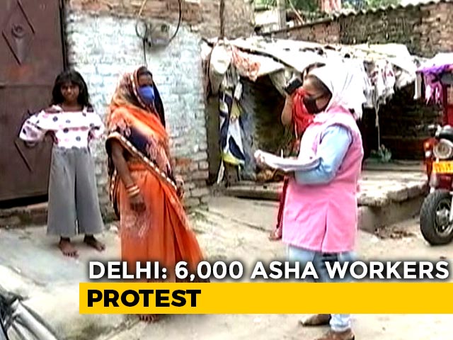 "Scared Of Infecting Our Children": Delhi COVID-19 Warriors On Strike