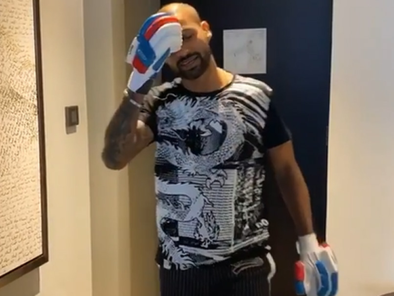 "Still Can't Open My Room": Shikhar Dhawan's Attempt To Escape Quarantine. Watch