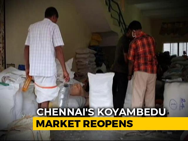Chennai Market, Once a COVID-19 Hotspot, Reopens