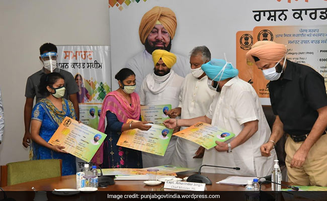 Punjab Chief Minister Launches Smart Ration Card Scheme To Cover 1.41 Crore Beneficiaries