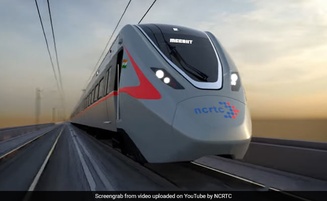 First Look Of High-Speed Train For Delhi-Meerut Rail Corridor Unveiled