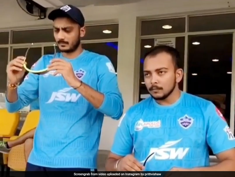 IPL 2020: Prithvi Shaw Shares Video Of Axar Patel's Epic Fail With Sunglasses. Watch
