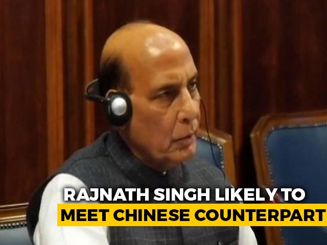 Rajnath Singh Likely To Meet Chinese Defence Minister In Moscow: Sources