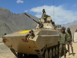Amid Standoff With China, Video Shows Army Tanks Near LAC Amid Standoff With China, Video Shows Army Tanks Near LAC