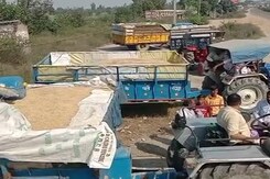 Day After Farm Bills Become Law, 50 UP Farmers Stopped At Haryana Border Day After Farm Bills Become Law, 50 UP Farmers Stopped At Haryana Border
