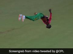 Watch: CPL Bowler Celebrates Wicket With 'Dangerous' Double Somersault