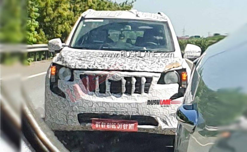 Next-Gen Mahindra XUV500 Spotted Testing Again