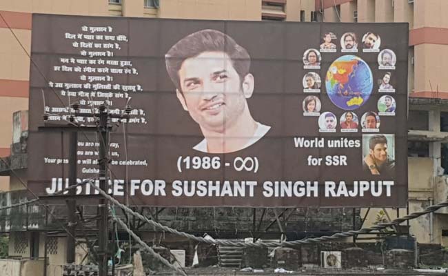 Sushant Rajput Posters In Poll-Bound Bihar; BJP Insists "No Politics"