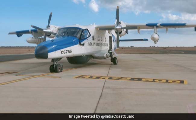 Dornier Aircraft To Help Douse Fire Aboard Oil Tanker Off Sri Lanka Coast