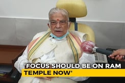 "Verdict Proves That There Was No Conspiracy": Murli Manohar Joshi On Babri Verdict "Verdict Proves That There Was No Conspiracy": Murli Manohar Joshi On Babri Verdict