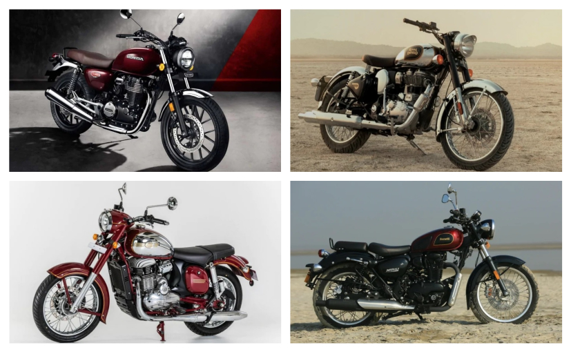 Honda H'Ness CB 350 vs Rivals: Specifications Comparison