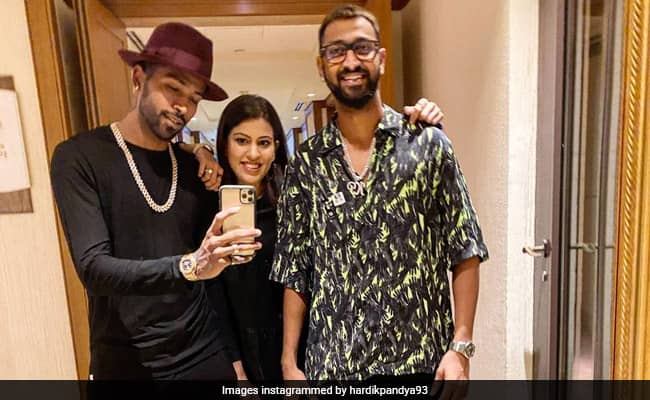 IPL 2020 Hardik Pandya Missing wife Natasa Stankovic in UAE share pic on instgram with bhabhi IPL 2020 Hardik Pandya Missing wife Natasa Stankovic in UAE share pic on instgram with bhabhi