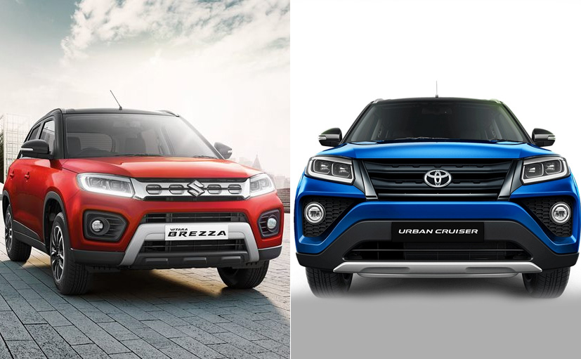 Toyota Urban Cruiser vs Maruti Suzuki Vitara Brezza Facelift: How Different Both The SUVs Are?