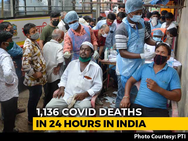 India's Coronavirus Cases Cross 48 Lakh, 1,136 New Deaths In A Day