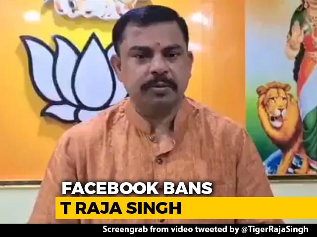 Facebook Bans BJP MLA Named In Report That Sparked Hate Speech Row