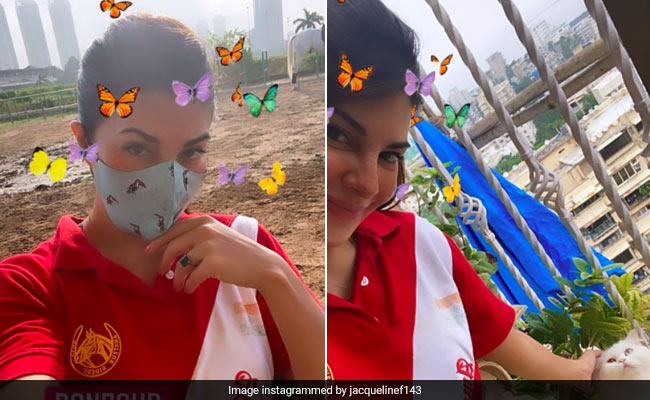 Like Jacqueline Fernandez, Team Pretty Face Masks With Your Outfits