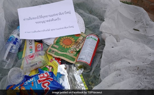 Thai National Park Mails Rubbish Back To Tourists Who Litter